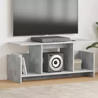 TV staliukas Televizoriaus stovas Betono pilka 102 x 35 x 45 cm