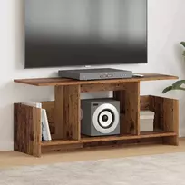 TV staliukas Televizoriaus stovas Senas medis 102 x 35 x 45 cm