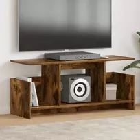 TV staliukas Televizoriaus stovas Rūkyta ąžuolas 102 x 35 x 45 cm