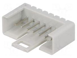 Socket | IDC | male | PIN: 7 | straight | THT | tinned | 2.54mm | Layout: 1x7