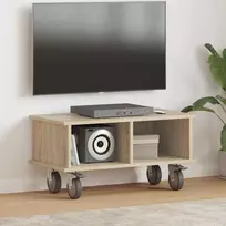 TV staliukas Televizoriaus stovas Sonoma ąžuolas 68,5 x 35 x 35 cm