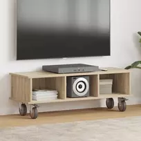 TV staliukas Televizoriaus stovas Sonoma ąžuolas 100 x 35 x 35 cm