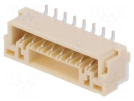Socket | wire-board | male | GH | 1.25mm | PIN: 8 | SMT | 50V | 1A | vertical