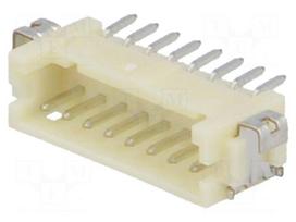 Socket | wire-board | male | DF13 | 1.25mm | PIN: 8 | SMT | on PCBs | tinned