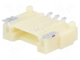 Socket | wire-board | male | DF14 | 1.25mm | PIN: 3 | SMT | on PCBs | tinned