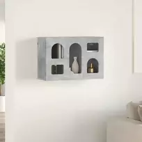 Pakabinama spintelė su lentyna Betono pilka 60 x 20 x 40 cm