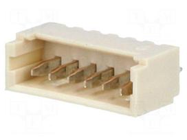 Socket | wire-board | male | PicoBlade | 1.25mm | PIN: 6 | THT | 1A | tinned