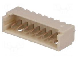 Socket | wire-board | male | PicoBlade | 1.25mm | PIN: 8 | THT | 1A | tinned
