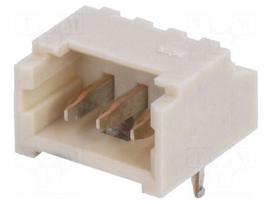 Socket | wire-board | male | PicoBlade | 1.25mm | PIN: 3 | THT | 1A | tinned