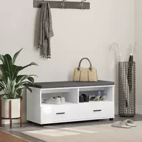 Koridoriaus suolas Baltas 100 x 38 x 46 cm