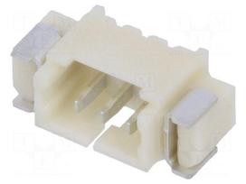 Socket | wire-board | male | 1.25mm | PIN: 3 | SMT | 125V | 1A | tinned