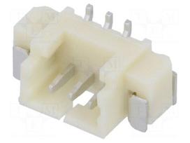 Socket | wire-board | male | 1.25mm | PIN: 3 | SMT | 125V | 1A | tinned