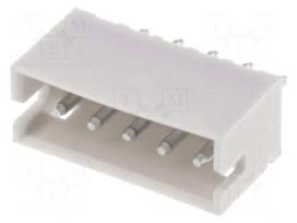 Socket | wire-board | male | ZH | 1.5mm | PIN: 5 | THT | 50V | 1A | -25÷85°C