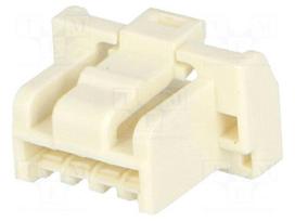 Plug | wire-board | female | CLIK-Mate | 1.5mm | PIN: 4 | w/o contacts