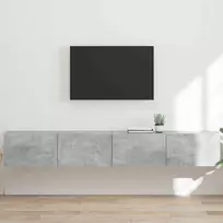 TV staliukas TV sieninė spintelė 2 pcs Betoninė 98 x 31 x 29,5 cm