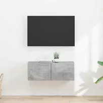 TV staliukas TV sieninė spintelė 2 pcs Betoninė 39 x 31 x 29,5 cm