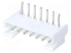 Socket | wire-board | male | 2mm | PIN: 7 | THT | 100V | 2A | tinned | -25÷85°C