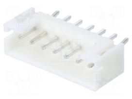 Socket | wire-board | male | 2mm | PIN: 7 | THT | 100V | 2A | tinned | -25÷85°C