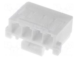 Plug | wire-board | female | Sherlock | 2mm | PIN: 4 | w/o contacts