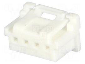 Plug | wire-board | female | DuraClik | 2mm | PIN: 4 | w/o contacts | 3A