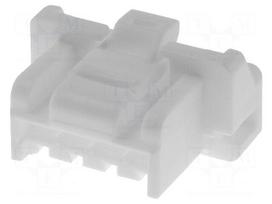 Plug | wire-board | female | CLIK-Mate | 2mm | PIN: 4 | w/o contacts
