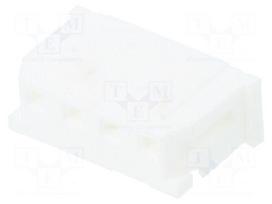 Plug | wire-board | female | Micro-Latch | 2mm | PIN: 4 | w/o contacts