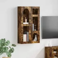 Pakabinama spintelė su lentyna Rūkyta ąžuolas 59 x 20 x 100 cm