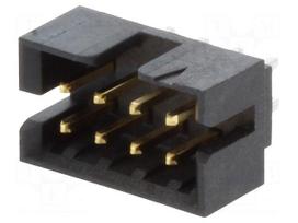 Socket | wire-wire/PCB | male | Milli-Grid | 2mm | PIN: 8 | THT | on PCBs