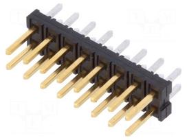 Pin header | wire-wire/PCB | male | Milli-Grid | 2mm | PIN: 16 | THT | 2A