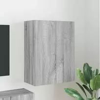 TV staliukas TV sieninė spintelė Pilkas Sonoma 59,5 x 31 x 80 cm