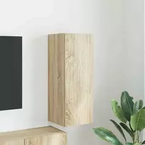 TV staliukas TV sieninė spintelė Sonoma 30 x 31 x 80 cm Apdirbta mediena