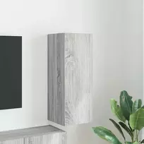 TV staliukas TV sieninė spintelė Pilkas Sonoma 30 x 31 x 80 cm