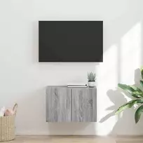 TV staliukas TV sieninė spintelė Pilkas Sonoma 59,5 x 31 x 40 cm