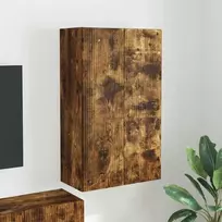 TV staliukas TV sieninė spintelė Rūkyta ąžuolas 59,5 x 31 x 100 cm