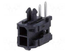 Socket | wire-board | male | Micro-Fit 3.0 | 3mm | PIN: 2 | THT | 5A | 600V