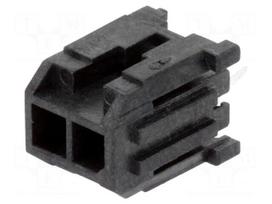 Socket | wire-board | male | Micro-Fit 3.0 | 3mm | PIN: 2 | THT | 5A | tinned