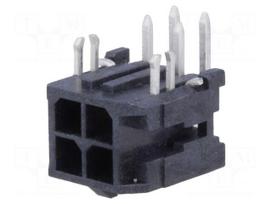 Socket | wire-board | male | Micro-Fit 3.0 | 3mm | PIN: 4 | THT | 5A | 600V