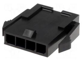 Plug | wire-wire | male | Micro-Fit 3.0 | 3mm | PIN: 4 | w/o contacts