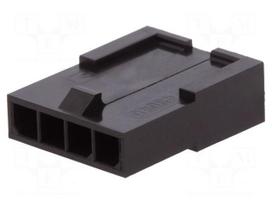 Plug | wire-wire | male | Micro-Fit 3.0 | 3mm | PIN: 4 | w/o contacts