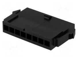 Plug | wire-wire | male | Micro-Fit 3.0 | 3mm | PIN: 8 | w/o contacts