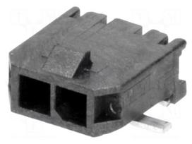 Socket | wire-board | male | Micro-Fit 3.0 | 3mm | PIN: 2 | SMT | 5A | tinned