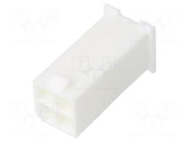 Plug | wire-wire | male | Mini-Fit Jr | 4.2mm | PIN: 4 | w/o contacts