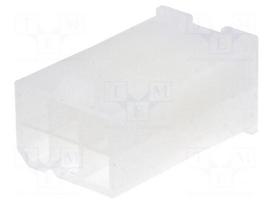 Plug | wire-wire | male | Mini-Fit Jr | 4.2mm | PIN: 6 | w/o contacts