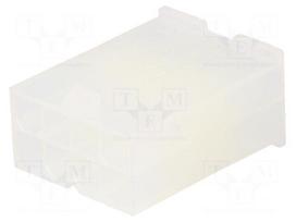 Plug | wire-wire | male | Mini-Fit Jr | 4.2mm | PIN: 8 | w/o contacts
