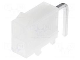Socket | wire-board | male | Mini-Fit Jr | 4.2mm | PIN: 2 | THT | PCB snap