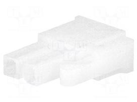 Plug | wire-wire/PCB | female | Mini-Fit Jr | 4.2mm | PIN: 2 | for cable