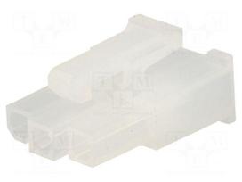 Plug | wire-wire/PCB | female | Mini-Fit Jr | 4.2mm | PIN: 3 | for cable