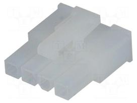 Plug | wire-wire/PCB | female | Mini-Fit Jr | 4.2mm | PIN: 4 | for cable