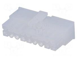 Plug | wire-wire/PCB | female | Mini-Fit Jr | 4.2mm | PIN: 18 | for cable