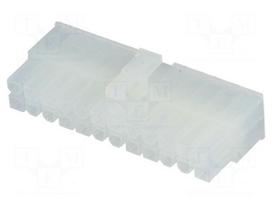 Plug | wire-wire/PCB | female | Mini-Fit Jr | 4.2mm | PIN: 24 | for cable